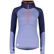 Mons Royale Bella Tech Hood, Blue Velvet, size S - Thermal Underwear