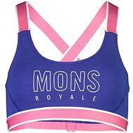 Mons Royale Stella X-Back Bra, Ultra Blue, size M - Bra