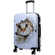 MONOPOL Cat White - Suitcase