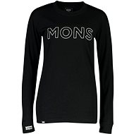 Mons Royale Yotei BF Tech LS, Black, size XS - T-Shirt