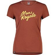 Mons Royale Icon Tee, Chocolate, size L - T-Shirt