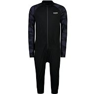 Mons Royale Supermons 3/4 One Piece Black / Motion 9 size XL - Overalls