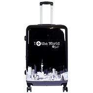 MONOPOL Fly The World Black size. L - Suitcase