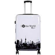 MONOPOL Fly The World White - Suitcase
