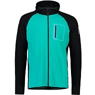 Mons Royale Traverse Full Zip Hood Marina / Black - Mikina