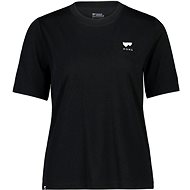 Mons Royale Icon Relaxed Tee WMNS Black Mntn Logo - Tričko