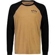 Mons Royale Icon Raglan Toffee / Black - Tričko