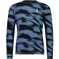 Mons Royale Cascade Merino Flex 200 LS Blue Motion XL - Tričko