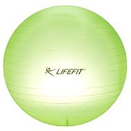 LifeFit Transparent 65 cm, sv. zelená - Fitlopta