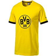 Puma BVB Abzeichen T Cyber-gelb-blah XL - T-Shirt
