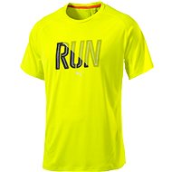 Puma Run Tee SS Safety Yellow XL - T-Shirt
