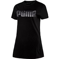Puma Elevated W Cotton Tee Black S - T-Shirt