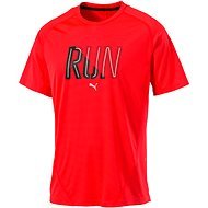 Puma Run Tee SS Red Explosion L - T-Shirt
