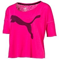 Puma The Good Life Tee Pink Glo L - T-Shirt