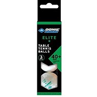 Donic Elite 1*, 2 × 3 pcs, white - Table Tennis Balls