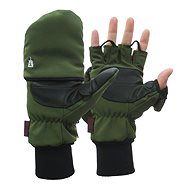 The Heat Company Heat 2 Softshell green/dark army size 10 - Gloves