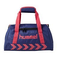 Hummel Originálna športová taška Patriot Blue / Virtual Pink S - Športová taška
