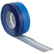 Force PU grip with extruded logo, blue - Handlebar Tape
