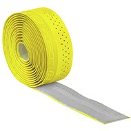 Force PU grip with extruded logo, yellow - Handlebar Tape