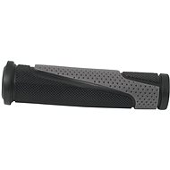 Force Ross Grips, Black/Grey, Packed - Bicycle Grips