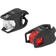 Force Cage front white + rear red - Bike Light