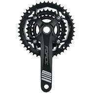 Force cranks Ten3 + Al 44/32 / 24z with 175mm axis, black - Crankset