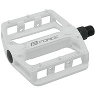 Force BMX HOT pedals aluminum, white - Pedals