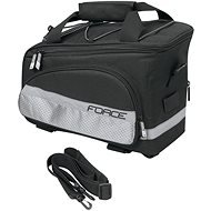 Force Slim fekete bringás táska csomagtartóra, 9 l - Kerékpáros táska