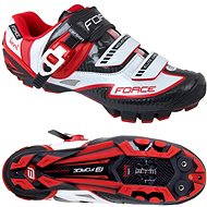 Force tretry MTB Carbon Devil, white-red 43 - Spikes