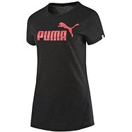 Puma ESS No.1 Tee Heather W Dark Gray Size XS - T-Shirt