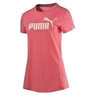 Puma ESS No.1 Tee Heather W Sunkist XS - T-Shirt