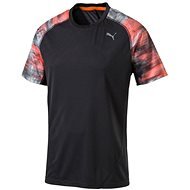 Puma Graphic SS Tee Asphalt-AOP sl XL - T-Shirt