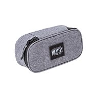 Meatfly Pencil Case Heather Grey - School Case