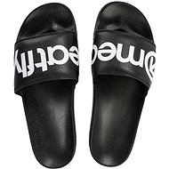 Meatfly Hudson černá/bílá EU 44 / 290 mm - Slippers