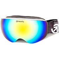 Meatfly Ekko S, White/Lime, One Size - Ski Goggles