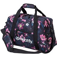 Meatfly travel bag Mavis, Hibiscus Black - Sports Bag