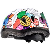 MTR, COLOURFUL FLOWERS, M - Bike Helmet