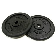 Master disc 10 kg metal pair - Gym Weight
