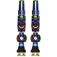 Muc-Off Big Bore Lite Tubeless Valves Iridescent Small - Innovative Tubeless Valves - Bike Valve