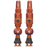 Muc-Off Big Bore Lite Tubeless Valves Orange Small - Innovative Tubeless Valves - Bike Valve