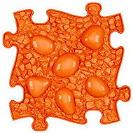 MUFFIK Acupressure pad soft, orange, Dinosaur egg - Acupressure Mat