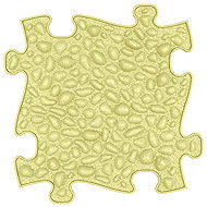 MUFFIK Acupressure pad hard, pastel yellow, Pebbles - Acupressure Mat
