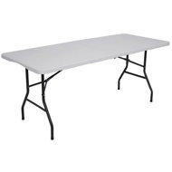 NILS Camp NC1618 Folding camping table white - Camping Table