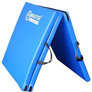 MASTER folding three-piece 180 × 60 × 3.5 cm blue - Gymnastic Mat