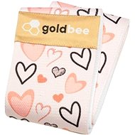 GoldBee BeBooty Hearts, size S - Resistance Band