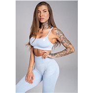 Gym Glamor Seamless Dream Blue L - Bra