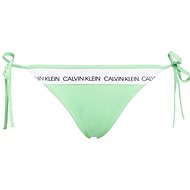 Calvin Klein CK Logo Classic Bikini Green Bottom S - Women's Swimwear