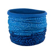 Multifunctional outdoor scarf with fleece layer, blue - Neck Warmer