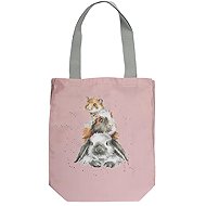 Wrendale Designs Solid canvas bag Turkey and rabbit - Shopping Bag