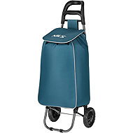 NILS Shopping bag on wheels NC17106 40 l turquoise - Shopping Trolley